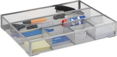Immagine prodotto di Organizer da scrivania in metallo grande