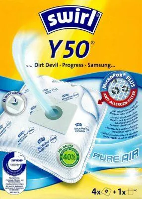 Produktbild von Swirl Staubsaugerbeutel Y50 MicroPor Plus für Dirt Devil, Progress und Samsung Staubsauger