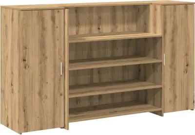 Obrázok produktu pre Recepčný stôl dub artisan 180x50x103,5 cm kompozitné drevo