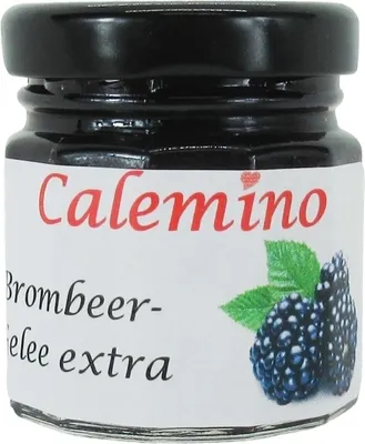 Produktbild von Brombeer-Gelee extra mit braunem Rohrzucker 50g