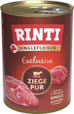 Immagine prodotto di Rinti Carne Unica Esclusiva di Capra Pura - 400 g