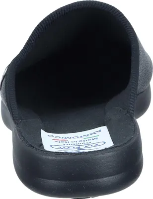 Produktbild von Fly Flot Herren Clog mit Stretch und anatomischem Fußbett 220085, Größe:42 EU, Farbe:Schwarz
