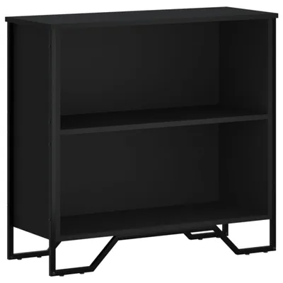 Obrázok produktu pre vidaXL Regál na knihy čierny 80x31x74,5 cm Materiál na báze dreva