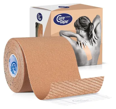 Imagen del producto de Omgoods - Cinta Kinesiológica Beige, 7,5 cm x 5 m