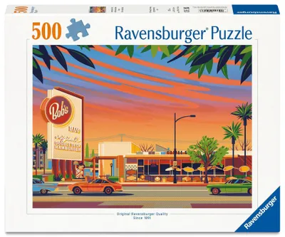 Produktbild von Erwachsenenpuzzle 500 Teile - Amerikanisches Diner