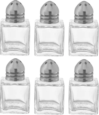 Produktbild von 6 Stück Mini-Salz- und Pfefferstreuer