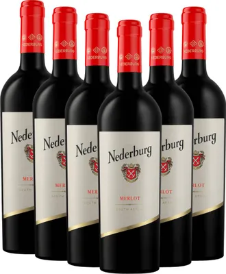 Produktbild von 6er Vorteils-Weinpaket - Varietals Merlot - Nederburg