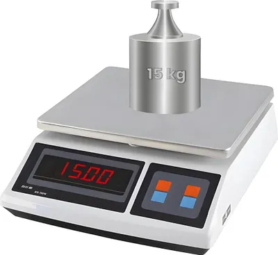 Produktbild von Professionelle Ladenwaage bis 15 kg, präzise, Waage Tara, HDWR wagPRO-S15