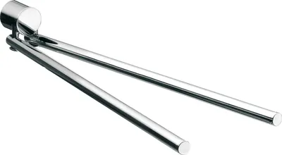 Image de emco roundo 2 Porte-serviettes, 2 bras, orientable, 464 mm, chromé, 455000146