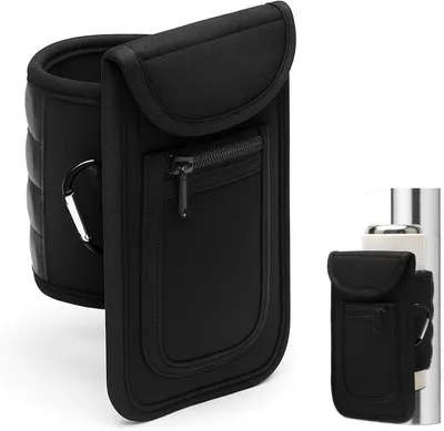 Image de Sac de sport pour bouteille d'eau, avec bandoulière réglable, compartiments pour téléphone, idéal pour le fitness