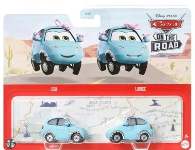 Produktbild von Lusa und Louise Mattel Disney Cars 1:55 Die-cast