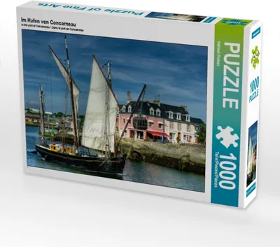 Produktbild von Calvendo Im Hafen von Concarneau 1000 Teile Puzzle quer 640x480mm, Probst Helmut; 7325714