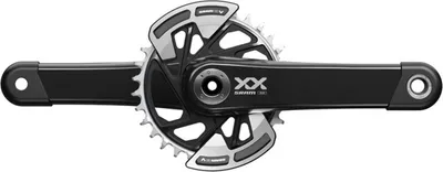 Produktbild von SRAM Kurbelgarnitur XX Eagle T-Type 165 mm - Leichte Carbon-Performance für 1...