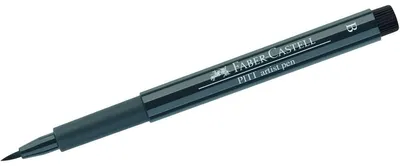 Produktbild von Faber-Castell 167435, Grau, Schwarz, Grau, Rund, Tinte auf Pigmentbasis, 1 Stück(e)