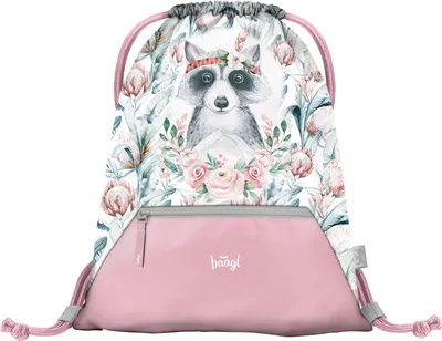 Zdjęcie produktu dla BAAGL Torebka zapinana na zamek z przegrodą Raccoon