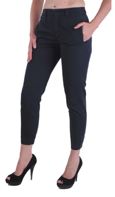 Produktbild von Prada Damen Hose Capri Skinny 7/8 Chino Blau, Beige Gr. 36 - 46 #27
