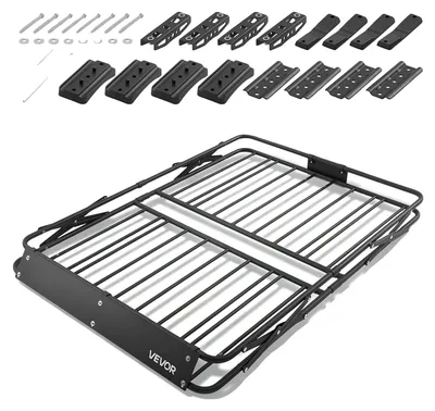Zdjęcie produktu dla Kosz Dachowy Vevor Składany 1168X914X102 Mm Nośność 90 72 Kg Stalowy