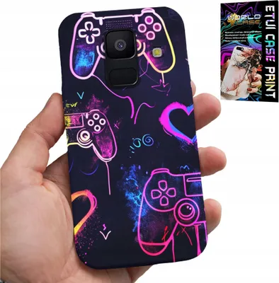 Image de Étui Pour Samsung A6 2018 - Étui Pour Gamer, Jeu, Designs Pour Gamer