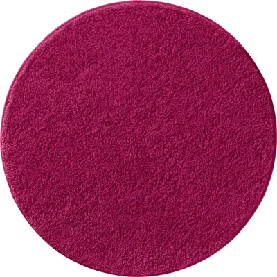 Produktbild von Erwin Müller Badematte Rhodos" fuchsia rund:  90 cm Ø"