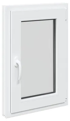Zdjęcie produktu dla vidaXL Okno piwniczne RISOR 50 x 75 cm z PVC i szkła, białe