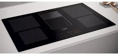 Zdjęcie produktu dla Whirlpool WVH 92 K/1, Czarny, Wbudowany, 80.4 cm, Płyta indukcyjna strefowa, Szkło ceramiczne, 4 stref(y)