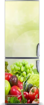 Produktbild von Tulup Kühlschrankdekoration - Magnetmatte - 70 cm x 190 cm - Magnet auf dem Kühlschrank - Gemüse Und Früchte