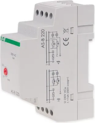Produktbild von F&F | Treppenautomat AS-B220 - 230V - kompakt - regulierbare Abschaltverzögerung - IP20 Schutzklasse