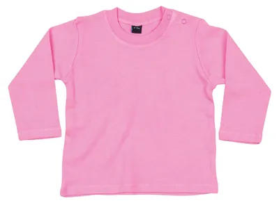 Produktbild von Babybugz - T-Shirt für Baby Langärmlig FK2188 (92) (Bubblegum Rosa)