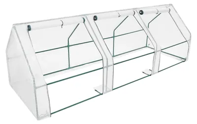 Immagine prodotto di Serra - Mini serra accessibile - Portatile - Per giardino e balcone - Per la coltivazione - Protezione delle piante - Verde