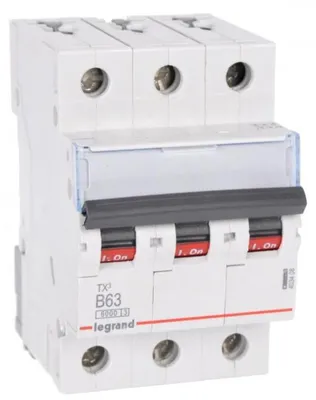 Produktbild von Legrand TX3, Miniatur-Leistungsschalter, Typ B, IP20, 240 - 415 V