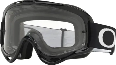 Produktbild von Oakley XS O-Frame Jet Black Jugend Motocross Brille, schwarz, Einheitsgröße