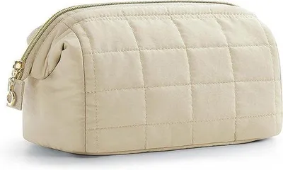 Image de Trousse de toilette de voyage, trousse de voyage, sac de toilette, organiseur de produits de beauté, produits d'hygiène de voyage, accessoires de voyage, crayons de couleur, blanc