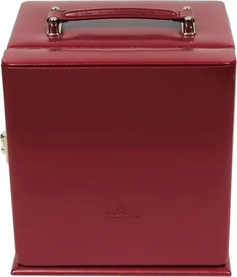 Image de WINDROSE boîte à bijoux Merino Jewelry Box Red rouge