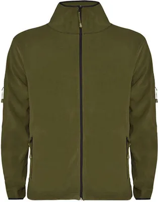 Produktbild von Roly SM1195 | Herren Luciane Microfleece Jacket - Farbe: Army Green 15 - Größe: M