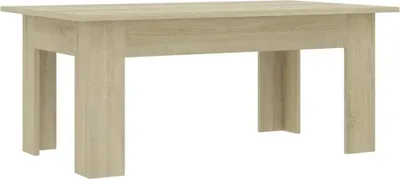 Obrázek produktu pro vidaXL Konferenční stolek Sonoma Dub 100x60x42 cm Materiál dřeva