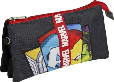 Immagine prodotto di Marvel Avengers - Astuccio per matite con 3 scomparti