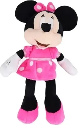 Produktbild von Minnie Maus Disney Kuscheltier Plüschtier Stofftier in Pink 25 cm
