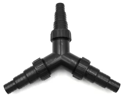 Y-Verteiler 25/32/38 mm für Wasserpumpen und Bewässerung