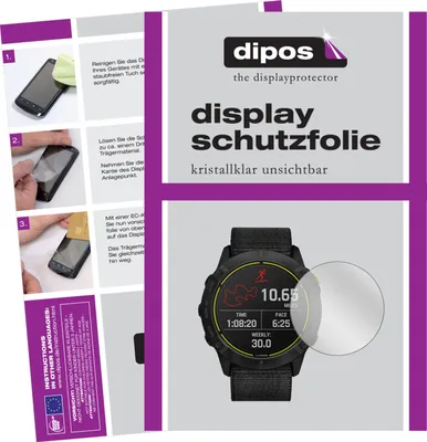 Produktbild von 2x Schutzfolie für Garmin Enduro Smartwatch klar Displayschutzfolie Folie Display Schutz dipos