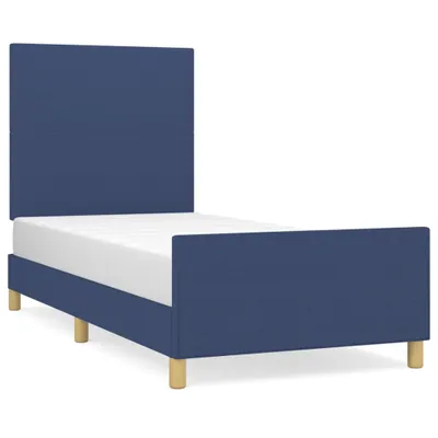 Obrázok produktu pre Rám postele bez matraca Modrá 80x200cm Látka