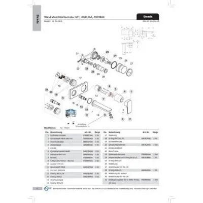 Immagine prodotto di Ideal Standard IS Griffhebel STRADA, kpl., Click-Kart., Chrom