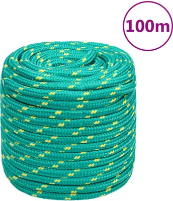 Obrázek produktu pro Lodní lano zelené 18 mm 100 m polypropylen