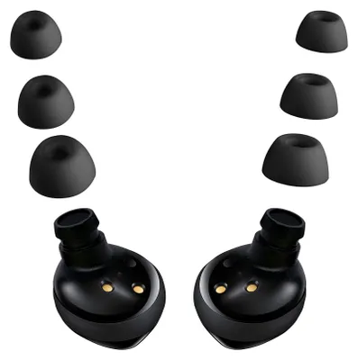 Produktbild von kwmobile 6x Ersatzpolster kompatibel mit Samsung Galaxy Buds 2 - Silikon Ersatz Ohrpolster In-Ear Kopfhörer - Headphones Polster