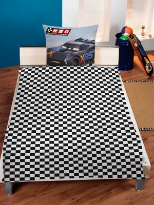 Produktbild von Disney Cars - Auto Bettwäsche 80x80 + 135x200 cm 100% Baumwolle mit Reißverschluss