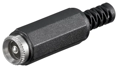 Image de goobay DC Kupplung mit Knickschutz 2,5 mm (Bulk)