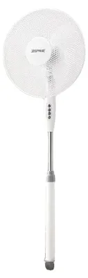 Produktbild von Standventilator, höhenverstellbar, 3 Geschwindigkeitsstufen mit Oszillation, WEISS