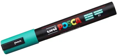 Produktbild von POSCA uni PC-5M, 1 Stück(e), Grün, Rundspitze, Schwarz, Grün, Medium, 1,8 mm