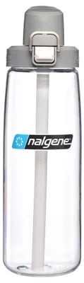 Image de Bouteille d'eau NALGENE NG Sustain Freshflow, transparente, avec paille, 650 ml