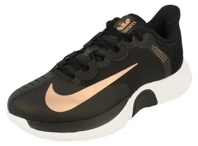Image de Chaussures de tennis Nike Air Zoom GP Turbo, modèle pour femmes, couleur noire, taille 38