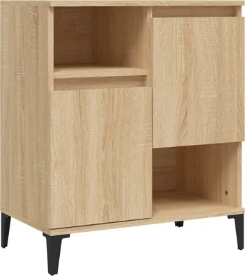 Produktbild von "WINTER SALE"Sideboard - elegante Design - Mehrzweckschrank - Sonoma-Eiche 60x35x70 cm Holzwerkstoff - Kommoden NEU9573042